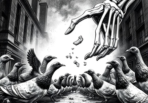 Picture of pigeons